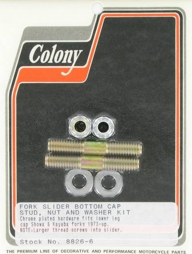 FORK SLIDER STUD KIT